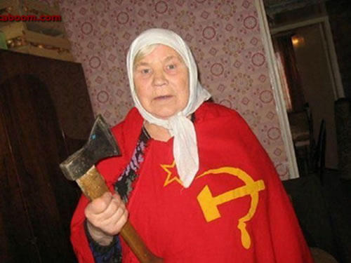 dont mess old russian women - vtipn obrzok - Kalerab.sk