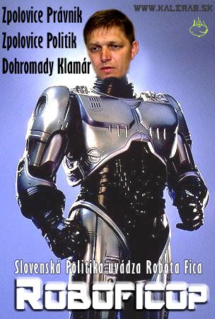 fico robocop - vtipn obrzok - Kalerab.sk