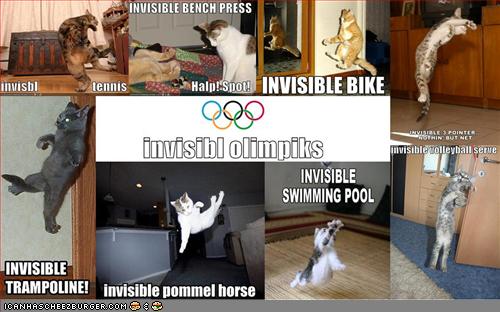 funny pictures invisible olympics - vtipn obrzok - Kalerab.sk