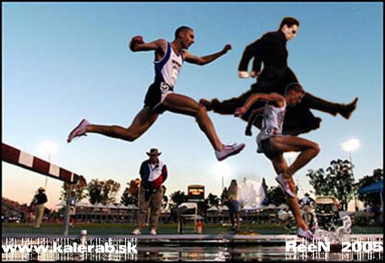 neoatleta 001 - vtipn� obr�zok - Kalerab.sk