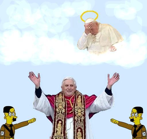 ratzinger - vtipn� obr�zok - Kalerab.sk