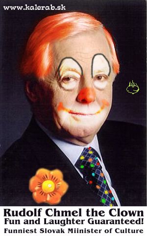 rudolf chmel klaun - vtipný obrázok - Kalerab.sk