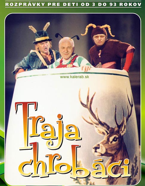traja chrobaci copy - vtipn� obr�zok - Kalerab.sk