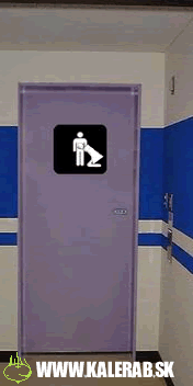wc - vtipn� obr�zok - Kalerab.sk